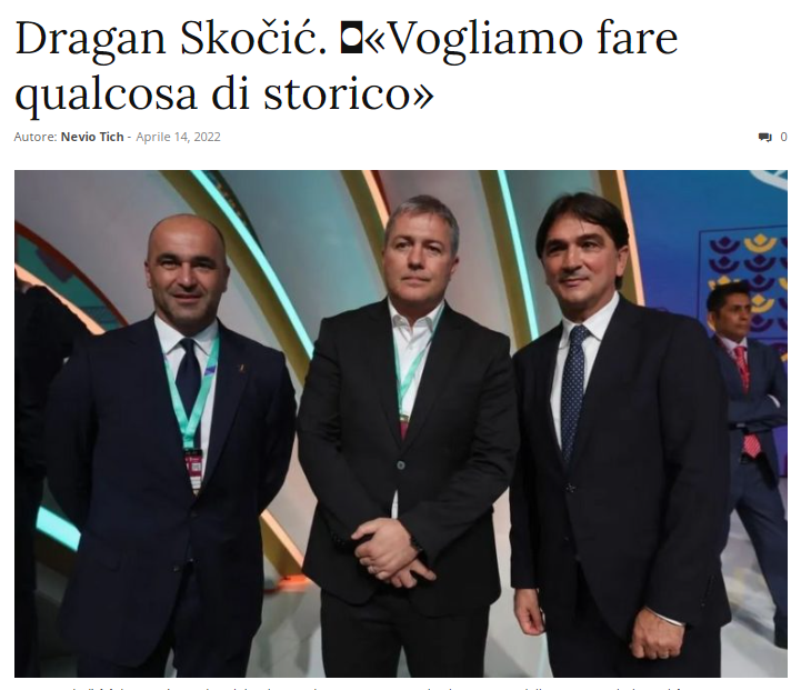 مصاحبه اسکوچیچ در رسانه کُروات ناپدید شد!/ عکس 2