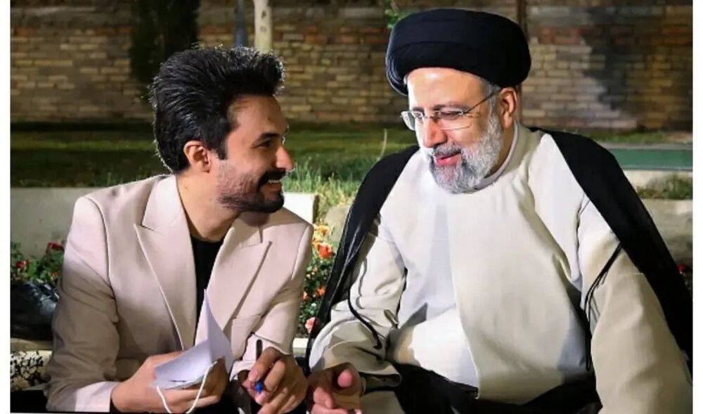 اذان افطاری رئیسجمهور را کدام هنرمند خواند؟/ عکس