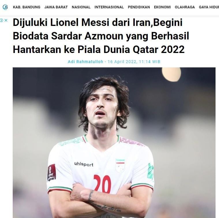 لیونل مسی ایرانی آماده درخشش در جام جهانی