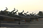 عکس | جولان جنگنده‌های نیروی هوایی ارتش در آسمان کشور