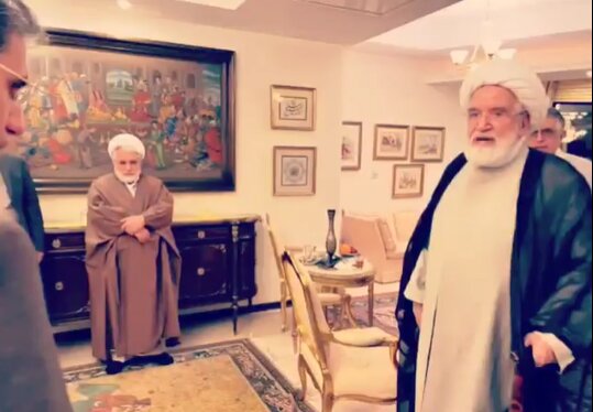 تازه ترین تصویر از کروبی در افطاری کرباسچی