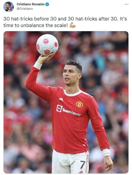 توییت کنایهآمیز رونالدو به منتقدان/عکس