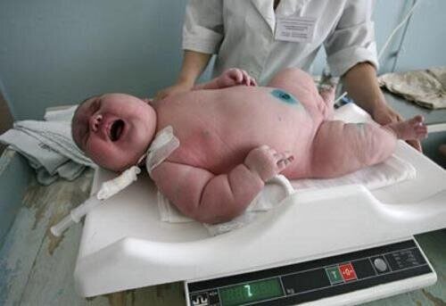 5686039 - این نوزاد مشهدی سنگین وزن ترین نوزاد متولد شده جهان است؟/ عکس