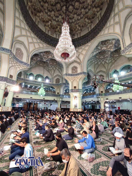 احیای شب قدر در حرم عبدالعظیم حسنی(ع)