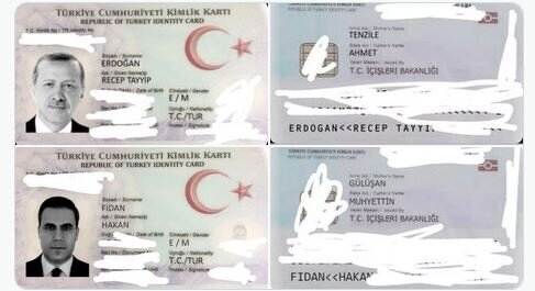 بازداشت روزنامه‌نگار ترکیه‌ای به دلیل انتشار تصویر کارت شناسایی اردوغان/عکس
