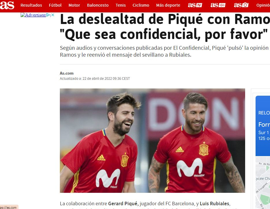 خیانت پیکه به راموس فاش شد /عکس