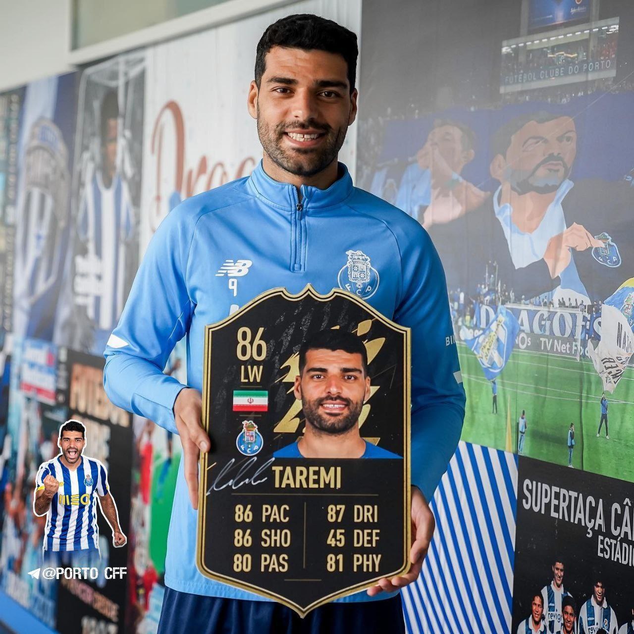 کارت جدید مهدی طارمی در فیفا ۲۲/عکس