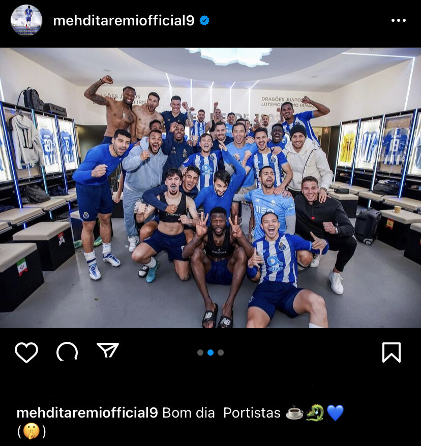 عکس | طارمی دست بردار باشگاه اسپورتینگ نیست!