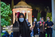 تصاویر | مراسم شب قدر در حافظیه شیراز