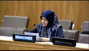 سفيرة ايران بالامم المتحدة تدعو الى انهاء الحظر الاحادي القسري