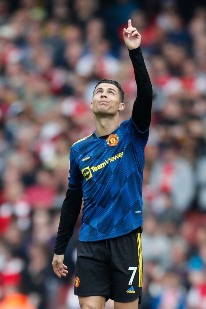 رونالدو گلش را به پسرش تقدیم کرد /عکس