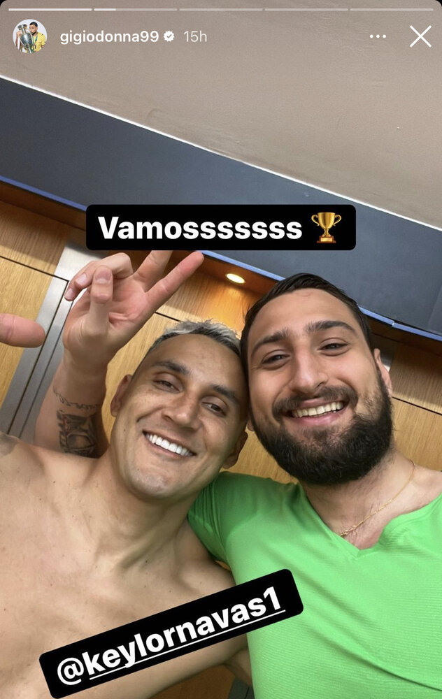 واکنش حرفهای دوناروما به اختلاف با ناواس/عکس