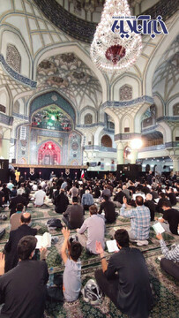 حرم حضرت عبدالعظیم حسنی؛ مراسم احیای شب 23 ماه رمضان