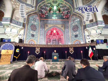 حرم حضرت عبدالعظیم حسنی؛ مراسم احیای شب 23 ماه رمضان