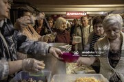 تصاویر | زندگی تلخ شهروندان اوکراینی در ایستگاه‌های زیرزمینی مترو