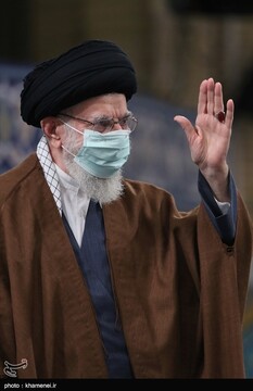 دیدار جمعی از دانشجویان با رهبر معظم انقلاب