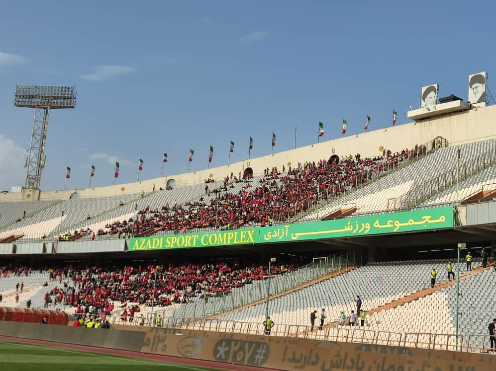 درگیری هواداران در فینال جام حذفی/عکس