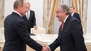 دیدار گوترش با پوتین؛ مخالفت رئیس‌جمهور روسیه با امضای ضمانت‌های امنیتی