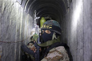 ببینید | رزمندگان سرایاالقدس در تونل‌های نوار غزه