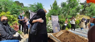 شهلا ناظریان راهی خانه ابدی شد/ عکس 