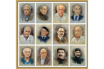 رونمایی از پرتره مفاخر پزشکی تبریز در همایش «تبریز شهر حکیمان» 