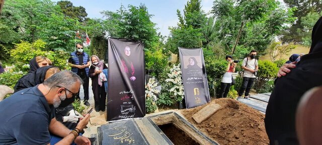 شهلا ناظریان راهی خانه ابدی شد/ عکس