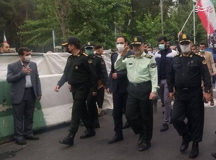 چه کسانی در مراسم روز قدس امروز حضور داشتند؟