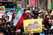 قطعنامه راهپیمایی روز جهانی قدس : حمایت از ملت فلسطین پشتوانه امنیت ملی ایران اسلامی است