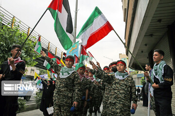 حضور دهه نودی‎ها در راهپیمایی روز قدس