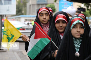 حضور دهه نودی‎ها در راهپیمایی روز قدس