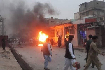 صدها کشته و زخمی بر اثر انفجار در کابل
