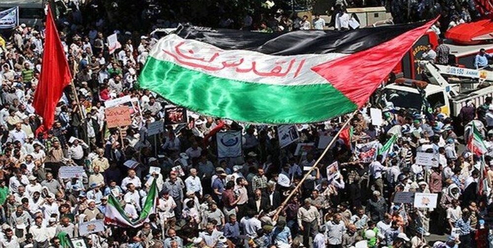 قطعنامه راهپیمایی روز جهانی قدس : حمایت از ملت فلسطین پشتوانه «امنیت ملی ایران اسلامی» است