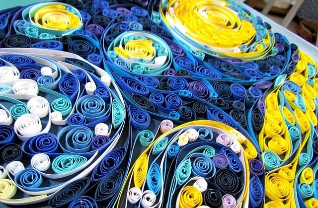 ماکت «شب پرستاره» ساخته شده با کاغذ کوئیلینگ دو رکورد جهانی را شکست/ عکس