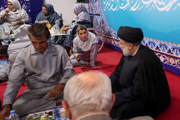 مهمانان چه کسانی بودند؟ چه سخنانی رد و بدل شد؟ / همه افطاری های رئیسی 10