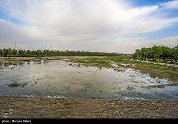 زاینده رود نیمه جان
