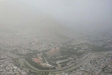 هوای ناسالم شهرهای لرستان را فرا گرفت
