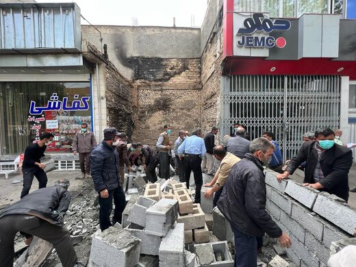 برخورد قاطع شهرداری شهرکرد با شهروند متخلف