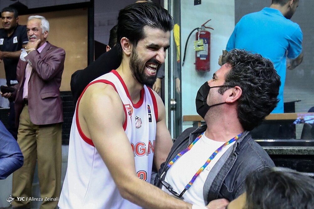 جشن قهرمانی شهرداری گرگان در لیگبرتر بسکتبال/عکس