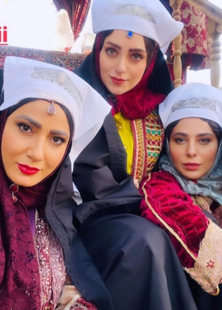 سلفی زنان حرمسرای ناصرالدین شاه در سریال «جیران»/ عکس 2