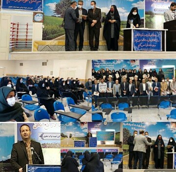 معرفی معلمان برتر ناحیه 1 خرم آباد در جشنواره معلمان ساعی 