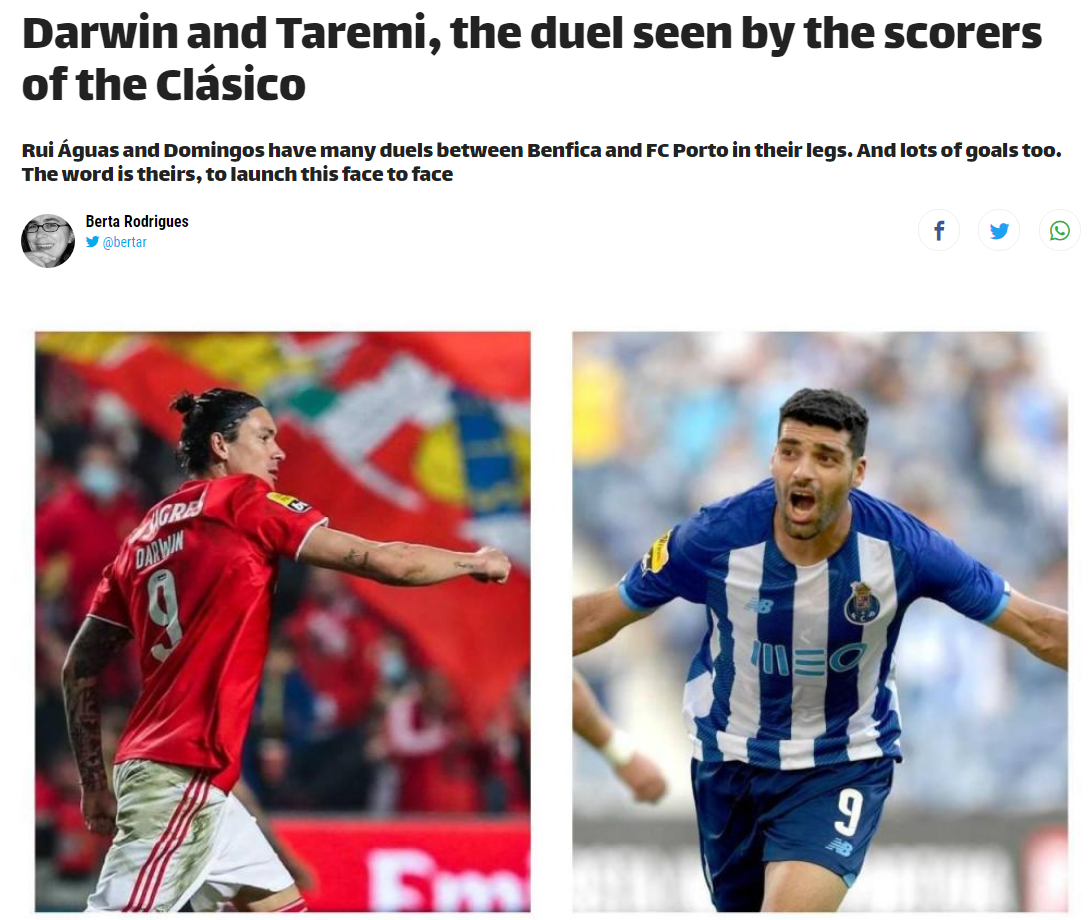 دوئل جذاب طارمی و نونز در لیگ پرتغال/عکس