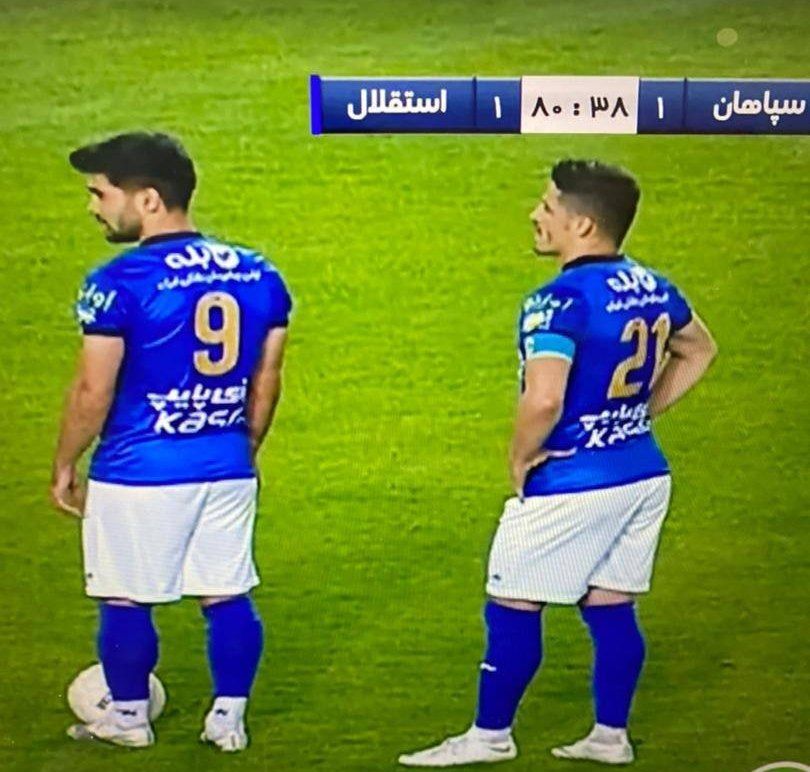 پایان جنجال درگیری وریا غفوری و حسینی بر سر کاپیتانی/عکس