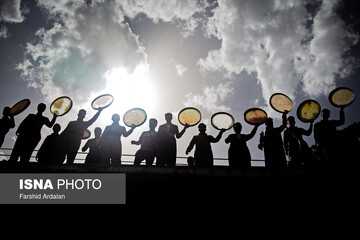 تصاویر | نوای هزار دف برفراز پالنگان
