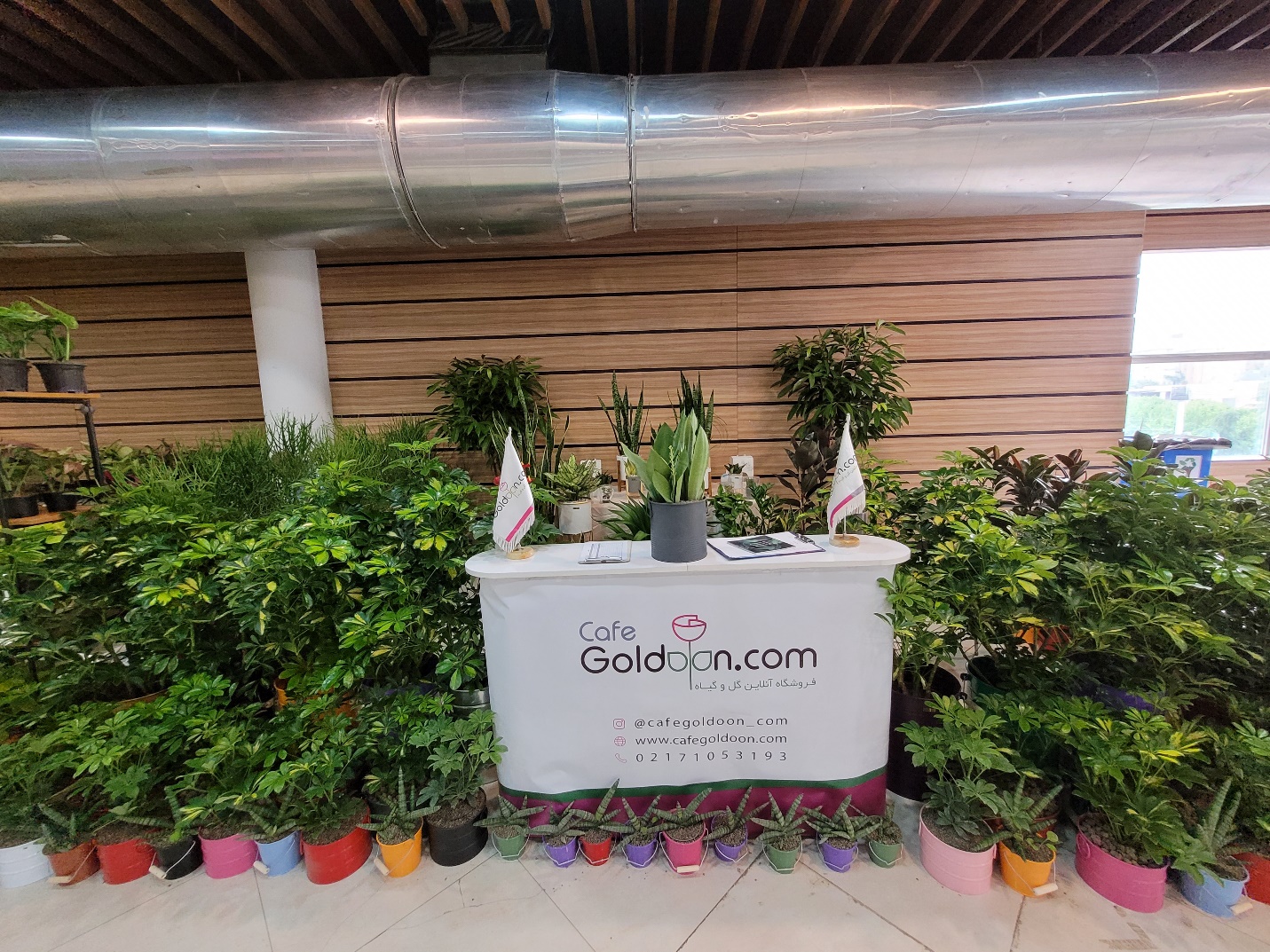 ۱۸امین نمایشگاه گل و گیاه تهران با حضور کافه گلدون افتتاح شد + عکس 