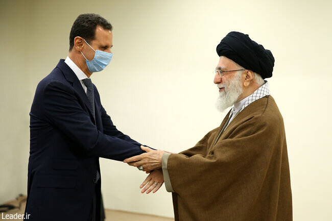تصاویر | دیدار بشار اسد با رهبر انقلاب و رئیس‌جمهور