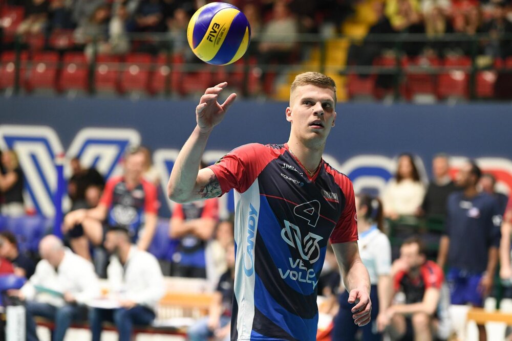 ستاره سری آ ایتالیا در والیبال ایران/عکس