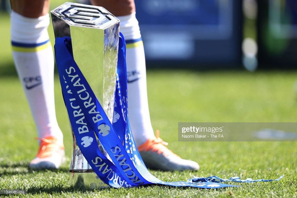 جشن قهرمانی چلسی در سوپرلیگ زنان انگلیس/عکس