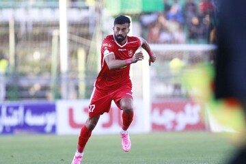 مدافع پرسپولیس امشب همه حرف‌هایش را می‌زند/عکس