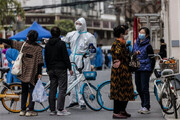 ببینید | تلاش شهروندان چینی برای فرار از قرنطینه