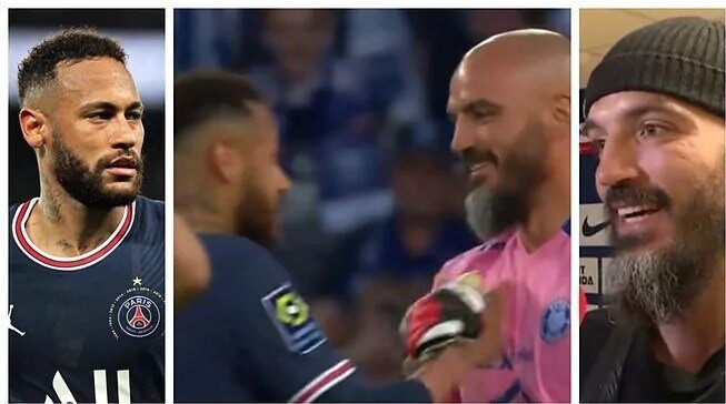 درخواست عجیب یک گلر از نیمار/عکس